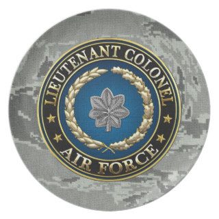 [200] Air Force Lieutenant Colonel (Lt Col) Party Plate