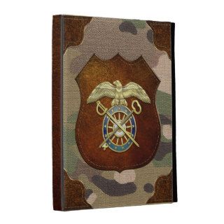[300] Quartermaster Corps Branch Insignia iPad Folio Cases