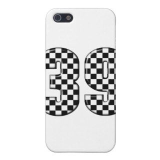 39 auto racing number cover for iPhone 5