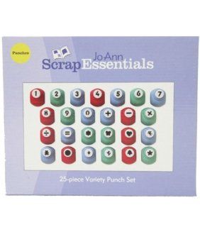 Jo Ann Scrap Essentials Small Number Punch Set
