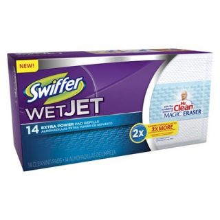 Swiffer WetJet Extra Power Pad Refill 14 ct