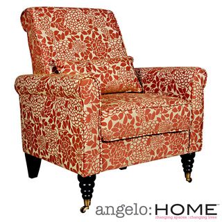 angeloHOME Harlow Mango Floral Arm Chair ANGELOHOME Chairs