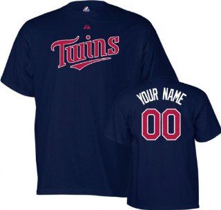 Minnesota Twins T Shirt Personalized Name and Number T Shirt  Sports Fan T Shirts  Sports & Outdoors