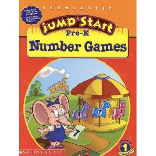 Jumpstart Pre k Number Games (9780439176545) Anne Schreiber, Duendes Del Sur Books