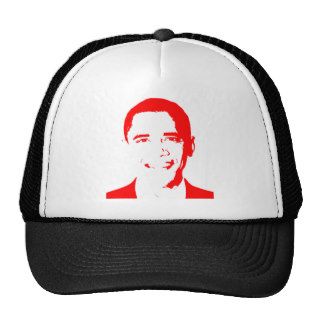 Barack Obama Face Art Products Trucker Hat