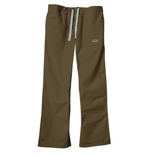 IguanaMed Women's Sienna Brown Classic Bootcut Scrub Pants IguanaMed Women's Pants