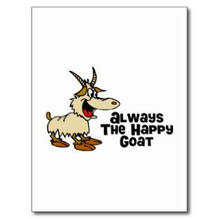 Always The Happy Goat Postcards