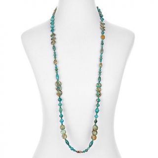 Jay King Multicolored Anhui Turquoise 41" Necklace