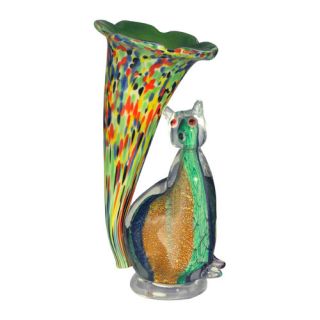 Dale Tiffany Cat Lily Favrile 1 Light Table Lamp