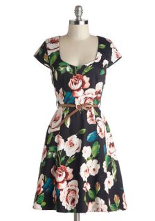 Retreat to the Rose Garden Dress  Mod Retro Vintage Dresses