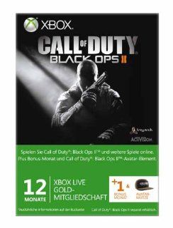 Xbox Live   Gold Mitgliedschaft 12 + 1 Monate   im Design von Call of Duty Black Ops 2 Xbox 360 Games