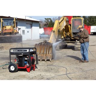 NorthStar Gas Cold Water Pressure Washer — 5.0 GPM, 5000 PSI, Electric Start, Belt Drive, Model# 1572091  Gas Cold Water Pressure Washers