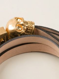 Alexander Mcqueen Skull Detail Bracelet   Satù