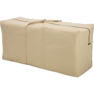 Classic Accessories Patio Cushion Bag — Tan, Model# 58982  Patio Furniture Covers