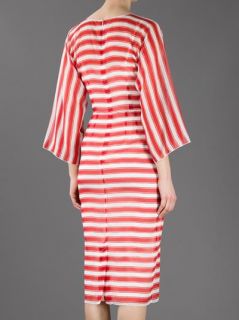 Dolce & Gabbana Striped Kimono Dress