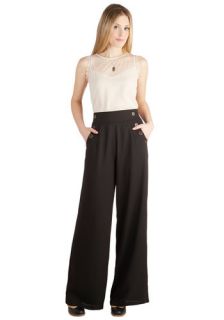 Every Opportunity Pants in Black  Mod Retro Vintage Pants