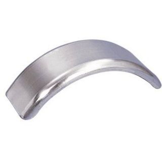 CE Smith Trailer Fender — 31 1/2in. Long Paintable Galvanized Flat-Top Round  Trailer Fenders