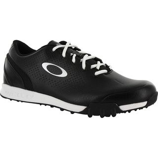 Oakley Mens Black/White Ripcord Spikeless Golf Shoes Oakley Men's Golf Shoes