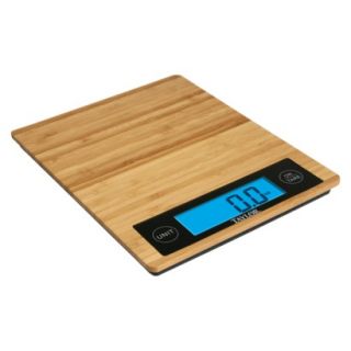 Taylor Bamboo Digital Food Scale   Brown
