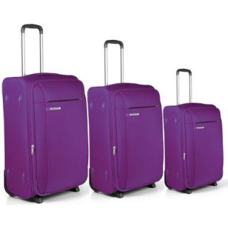 Carlton Travel Goods Titanium Soft Spinner Trolley Luggage Set