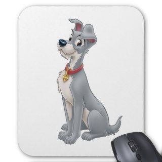 Lady and the Tramp's Tramp sitting Disney Mouse Pads