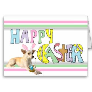 Easter Chihuahua Card