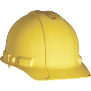 3M Hard Hat with Ratchet Adjustment — Yellow, Model# 91298-80025  Hardhats