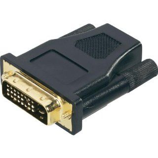 MHP  DVI D Stecker auf HDMI Buchse Adapter 24 + 1 Pin Elektronik