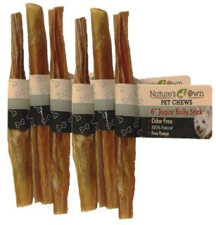 Best Buy Bones   USA Made 6 Pack Odor Free Bully Sticks for Dogs, 6 Inch   Healthy Pet Chews for Dogs  Pet Rawhide Treat Sticks 