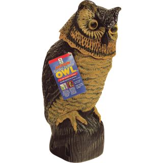Easy Gardener Defense Owl — With Motions, Model# 8011-1  Bird Repellers