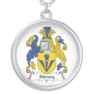 Sidney Family Crest Custom Jewelry