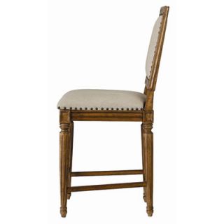Universal Furniture Great Rooms Bergere Counter Chair in Distressed
