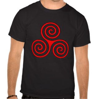 triple spiral symbol goddess newgrange, ireland shirt
