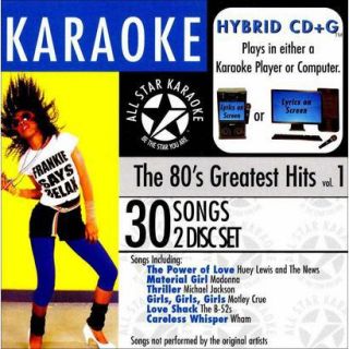 The 80s Greatest Hits (Karaoke, Enhanced CD ROM)