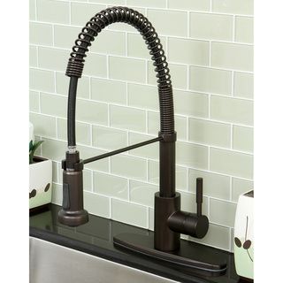Concord Modern Oil Rubbed Bronze Spiral Pull down Kitchen Faucet Kitchen Faucets