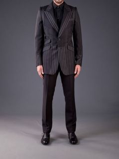 Alexander Mcqueen Pinstripe Blazer