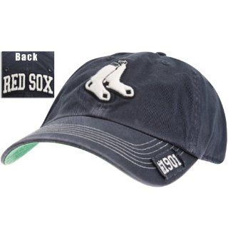 Boston Red Sox   Mens Boston Red Sox   Loyola Logo Adj Baseball Cap Dark Blue  Sports & Outdoors