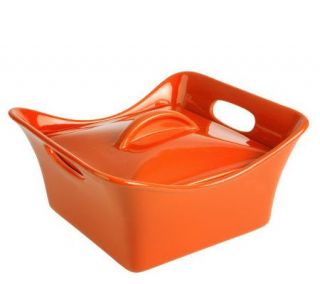 Rachael Ray Bubble & Brown 2.5 qt. Square Covered Baker —