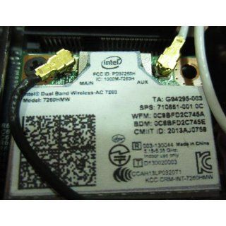 Intel Network 7260.HMWG WiFi Wireless AC 7260 H/T Dual Band 2x2 AC+Bluetooth HMC Computers & Accessories