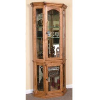 Sedona 5 Side Curio   Curio Cabinets