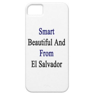 Smart Beautiful And El Salvador iPhone 5 Covers