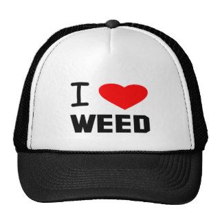 I Heart Weed Hat