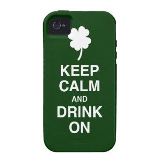Keep Calm and Drink On Vibe iPhone 4 Case