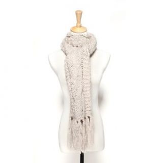 Noemie Iceland Plush His and Hers Scarf(off White)