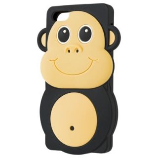 Monkey Cell Phone Case   Black
