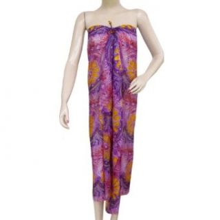 Floral New Sarong Indian Pure Silk Scarf Scarves Summer Purple Stole Fashion Scarves