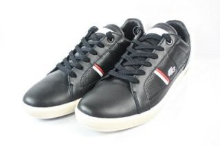 Lacoste Europa Pit SPM LTH Black/Red 7 25SPM5017 1B5 Shoes