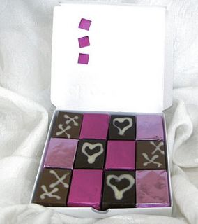 valentine chocolate truffle gift box by chocolala
