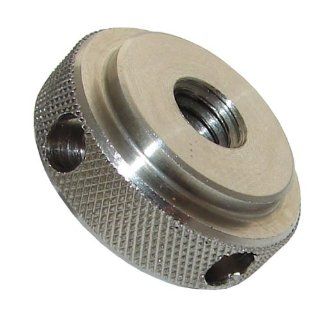 Morton Stainless Steel Knurled Nuts with Torque Holes, Inch Size, 5/8 11 Thread Size Industrial Hardware
