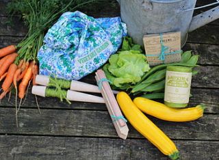 grow your own vegetable garden by pinks and greens